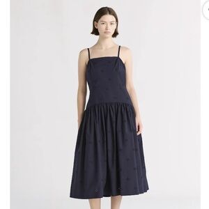 [NWOT] Free Assembly Navy Blue Midi Dress